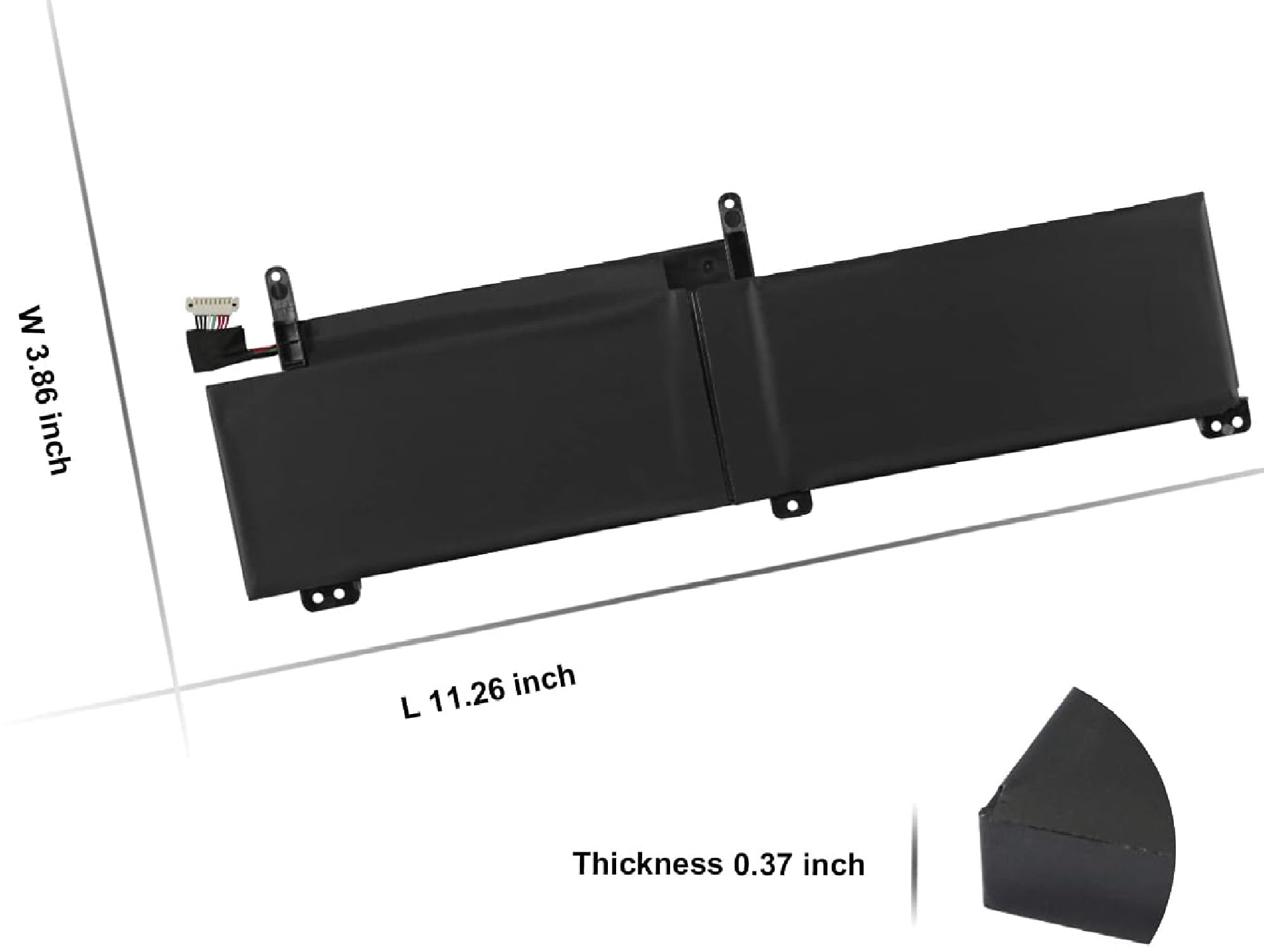C41N1716 Asus Laptop Battery for ASUS ROG Strix GL703GS GL703GM Scar, ROG Strix S7BS S7BS8750 GL703GM-NS73 GL703GM-DS74 GL703GS-DS74 0B200-02770000 4ICP4/59/134 15.4V 76Wh Laptop Batteries JS Bazar