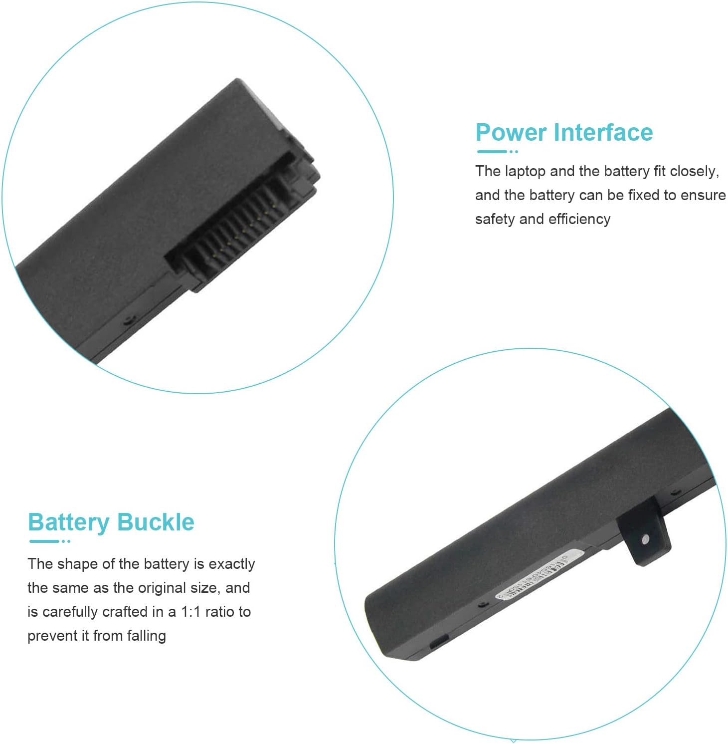 A31N1319 A41N1308 Asus Laptop Battery for X551 X551C X551CA X551M X551MA 0B110-00250100 X551M D550CA-RS31 F451CA F551CA-SX080H F551MA-SX033D X451CA-VX091D X451CA-VX106H X451MA-VX085H X551CA-SX043D Laptop Batteries JS Bazar