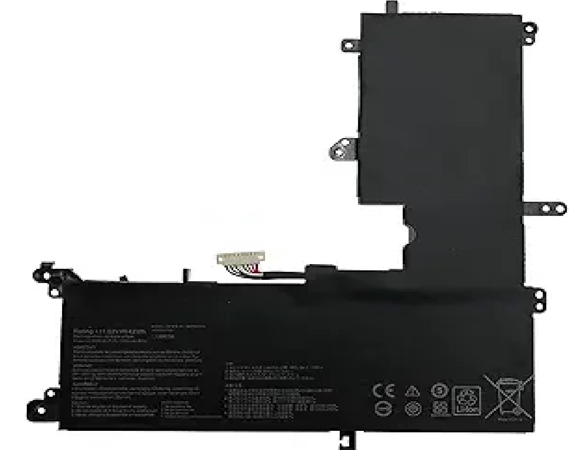 11.55V 42Wh 3653mAh B31N1705 B31N1705-1 Asus Laptop Battery for Asus TP410 TP410UA TP410UF TP410UR Series TP410UA-EC229T 3ICP5/57/80 Laptop Batteries JS Bazar