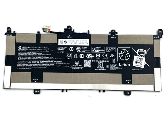 Original DK04XL 50.97Wh Laptop Battery Replacement for HP Chromebook x360 13c Series Enterprise Elite C1030 Series HSTNN-DB9W DK04050XL 7.7V Laptop Batteries JS Bazar