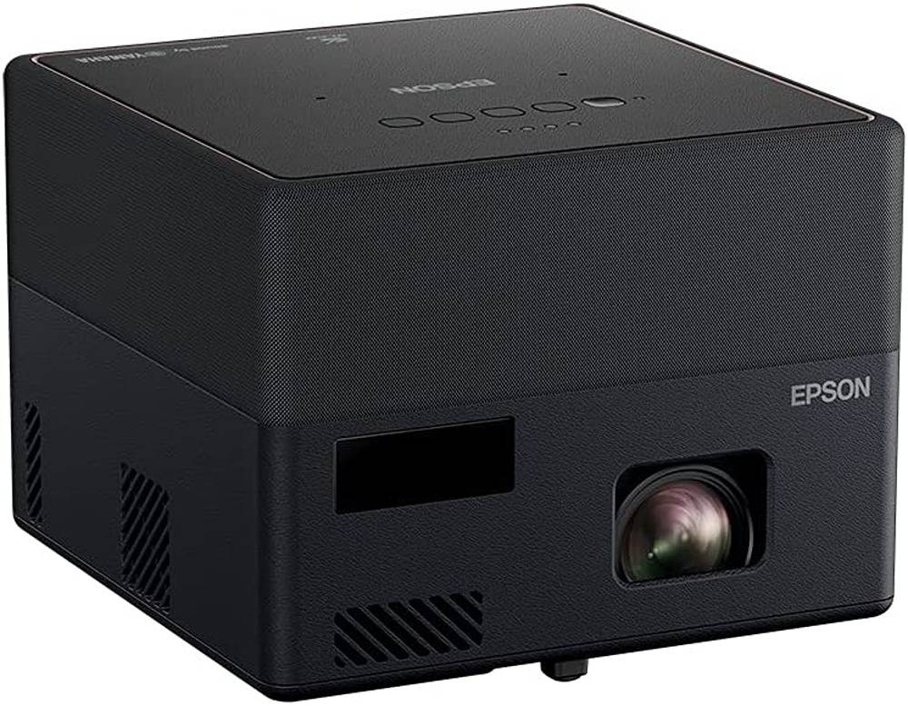 Epson EpiqVision Mini EF12 1000-Lumen Full HD Laser 3LCD Smart Projector with Wi-Fi, Color & White1000 Lumens Brightness Projectors JS Bazar