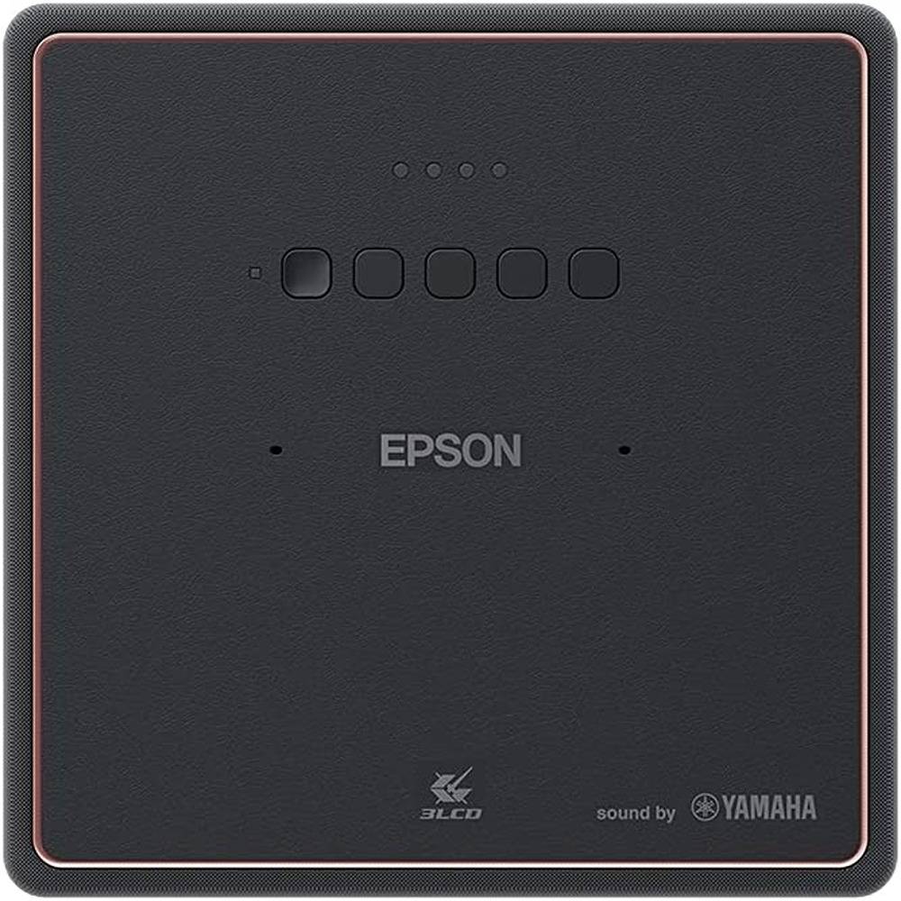 Epson EpiqVision Mini EF12 1000-Lumen Full HD Laser 3LCD Smart Projector with Wi-Fi, Color & White1000 Lumens Brightness - JS Bazar