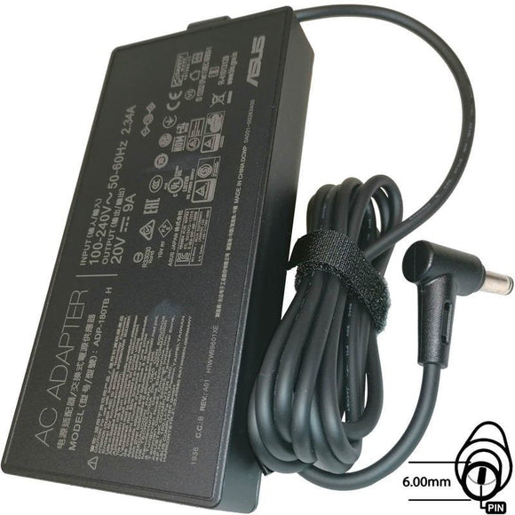 Original 180W Asus Laptop Charger for Asus ROG G750JS-DS71 G750JS-RS71 G750JW G750JX G750JZ G750JW-DB71 Ac Power Adapter 19.5V 9.23A 6.0mm*3.7mm Laptop Charger JS Bazar