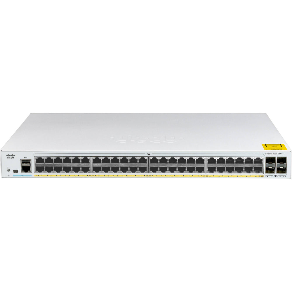 Cisco Catalyst C1000-48T-4G-L network switch Managed L2 Gigabit Ethernet ( Grey