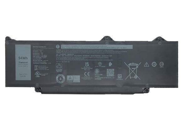 R73TC Laptop Battery 54Wh 4623mAh 3-Cell 11.4V Compatible with Dell Latitude 3340 5340 5350 / Latitude 3340 2-in-1 / Latitude 5340 2-in-1 / Latitude 5350 2-in-1 Series Laptop Batteries JS Bazar