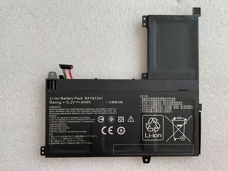 15.2V 64Wh B41N1341 Asus Battery Compatible with Asus Q502L Q502LA Series Laptop Laptop Batteries JS Bazar