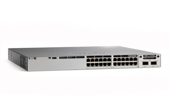 Cisco C9300-24H-A network switch Managed L2/L3 Gigabit Ethernet (10/100/1000) Power over Ethernet (PoE) 1U Grey Networking Switches JS Bazar