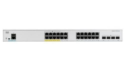 Cisco Catalyst C1000-24FP-4G-L network switch Managed L2 Gigabit Ethernet ) Power over Ethernet (PoE) Grey Networking Switches JS Bazar