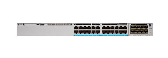 Cisco Catalyst C9300-24U-E network switch Managed L2/L3 Gigabit Ethernet (10/100/1000) Grey Networking Switches JS Bazar