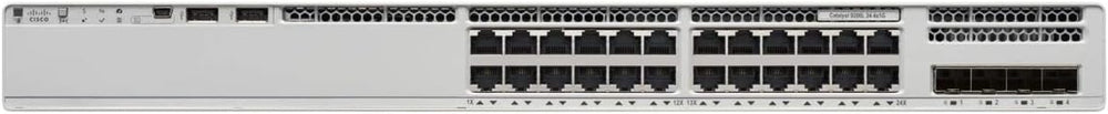 Cisco C9200L-24P-4X-A Catalyst C9200L Unmanaged L3 10G Ethernet (100/1000/10000) Grey Power over Ethernet (PoE)