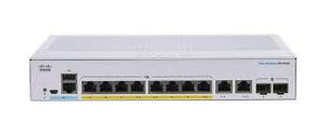 Cisco CBS350-8FP-2G Managed L3 Gigabit Ethernet (10/100/1000) Power over Ethernet (PoE) 1U Grey