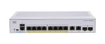 Cisco CBS350-8FP-2G Managed L3 Gigabit Ethernet (10/100/1000) Power over Ethernet (PoE) 1U Grey Networking Switches JS Bazar