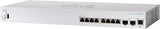 Cisco CBS350-8FP-E-2G Managed L3 Gigabit Ethernet (10/100/1000) Power over Ethernet (PoE) 1U Black, Grey Networking Switches JS Bazar