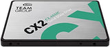 Team Group CX2 2.5" 1 TB SATA III 3D NAND Internal SSD, Read/Write Up to 540/490 MB/s : ‎T253X6001T0C101 Hard Drives JS Bazar