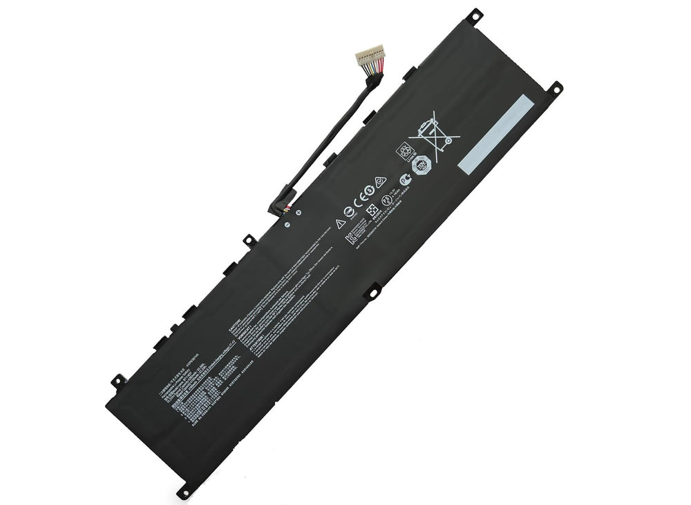 BTY-M57 4ICP6/35/140 Battery Compatible for MSI GP66 GP76 Leopard 10UE 10UG 10UH 11UE 11UG 11UH MSI Vector GP66 GP76 12UE 12UG 12UGS 12UH Series(15.2V 65Wh 4280mAh) Laptop Battery JS Bazar
