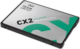 Team Group CX2 2.5" 1 TB SATA III 3D NAND Internal SSD, Read/Write Up to 540/490 MB/s : ‎T253X6001T0C101 Hard Drives JS Bazar