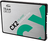 Team Group CX2 2.5" 512GB SATA III 3D NAND Internal SSD, Read/Write Up to 530/470 MB/s : T253X6512G0C101 Hard Drives JS Bazar