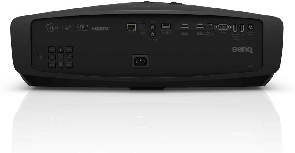 BenQ W5700 4K UHD 1.6X Zoom Projector, for Premium Home Cinema with HDR-PRO, 100% DCI-P3 Wide Colour Gamut, 3D, 2D Lens Shift, HDR10 - JS Bazar