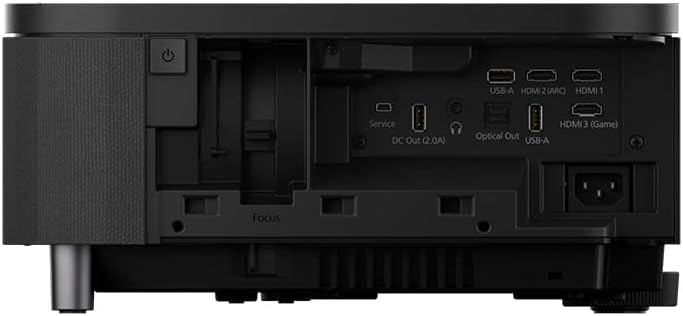 Epson EpiqVision 4K Pro-UHD 3LCD Projector with Android TV, 4000 Lumens, 20ms Input Lag Time, Up to 150” Screen Size, 20000H Lamp Life Projectors JS Bazar