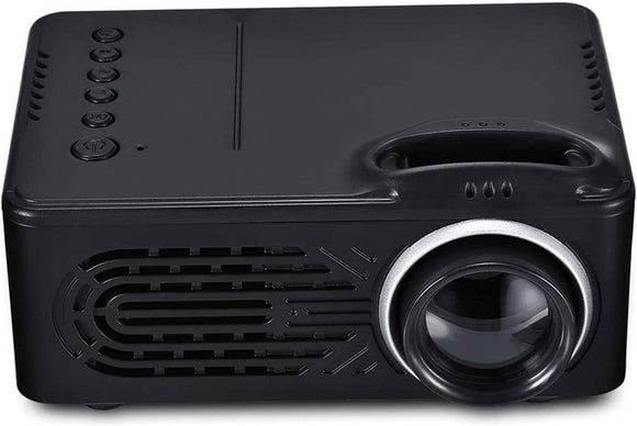 Generic Mini Battery LED Portable Projector, 30 Ansi Lumens, 4:3/16:9 Aspect Ratio, 15W Power Consumption, 320x240 Optical Resolution Projectors JS Bazar