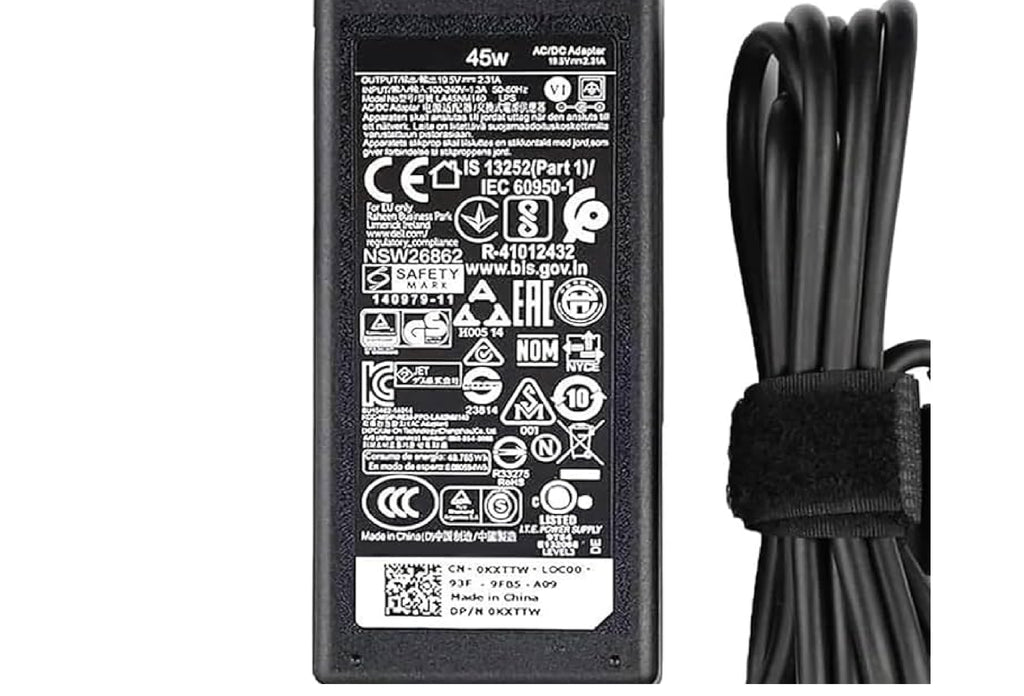 45W Dell Laptop charger for Dell XPS Latitude 7350/XPS 13 9350 19.5V 2.31A Laptop Charger JS Bazar
