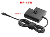 45W Type c HP Charger For HP specter 13 Elite x2 1012 TYPE C USB C Charger 729043616787 HP Laptop charger Laptop Charger JS Bazar