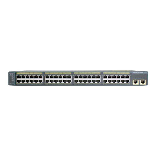 CISCO WS-C2960-48TT-L-WB CATALYST 2960 48 PORT SWITCH WITHOUT BRACKETS (WS-C2960-48TT-L-WB)