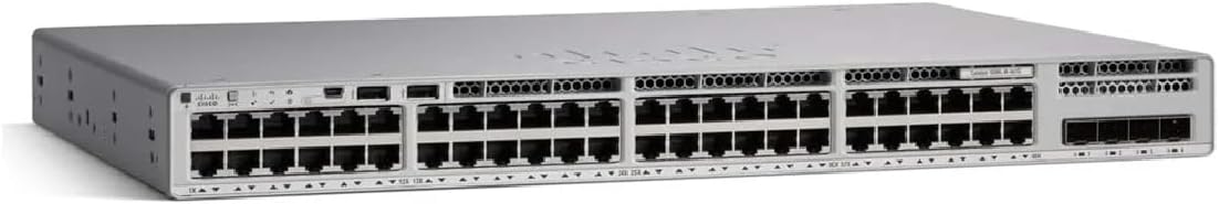 Cisco C9200L-48PL-4X-E Catalyst 9200L 48-Port Partial PoE+ 4x10G Uplink ...