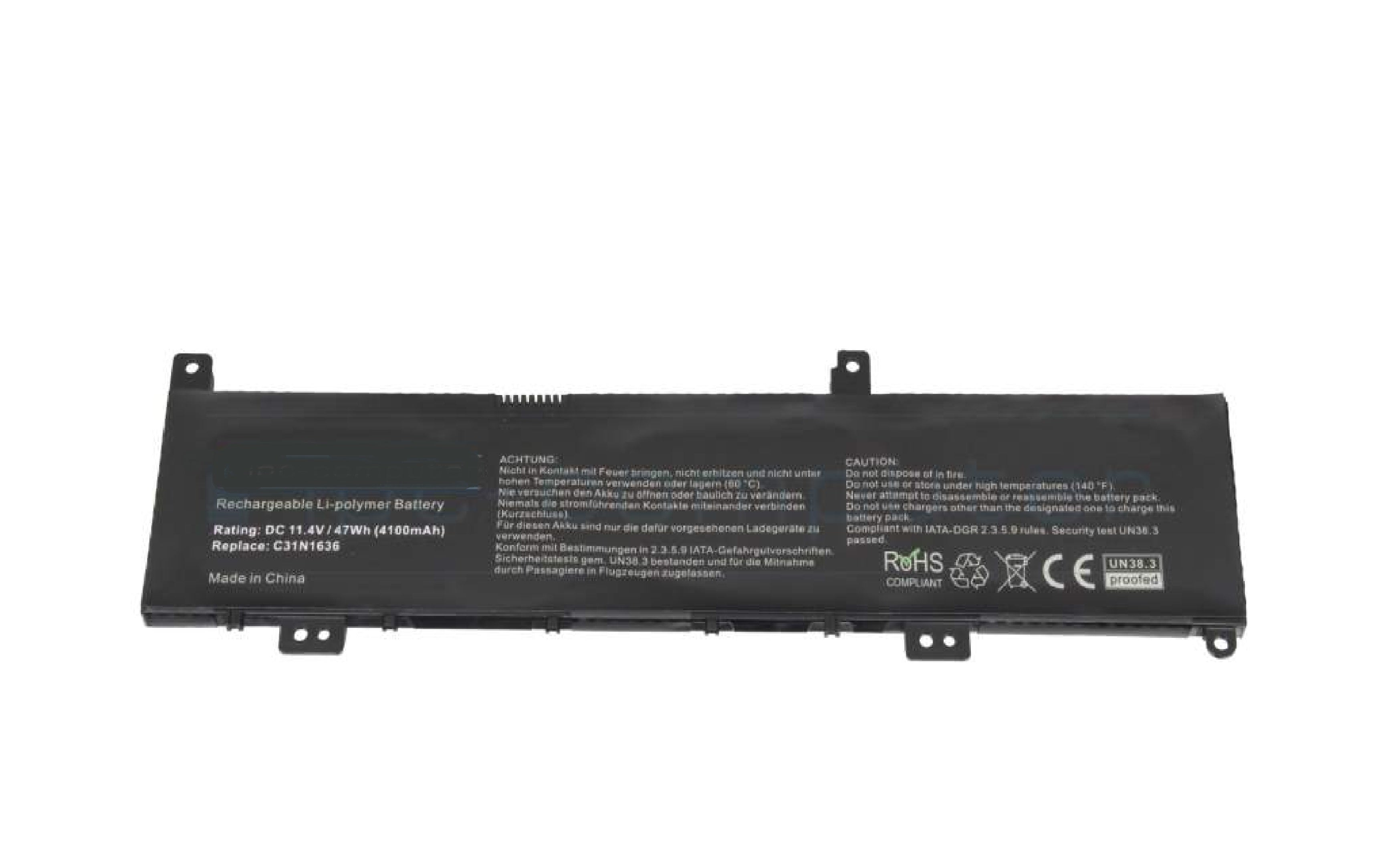 Asus C31N1636 Laptop Battery for VivoBook Pro 15 N580GD Laptop Batteries JS Bazar
