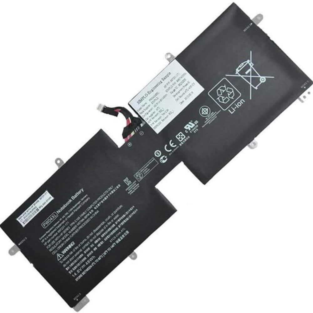 14.8V PW04XL Laptop Battery for HP Spectre XT TouchSmart 15-4000eg Ultrabook - JS Bazar