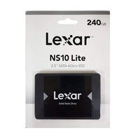 Lexar NS10 LITE 240GB 2.5" SATA Internal SSD, Up to 480 MB/s Sequential Read and 400 MB/s Write Speeds  : LNS10LT-240BCN - JS Bazar