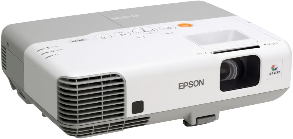 Epson EB-95 LCD Projector (XGA, 1024 x 768 Pixels, Contrast 2000:1, 2600 ANSI Lumens) White Projectors JS Bazar