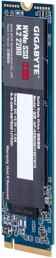 Gigabyte M.2 2280 1TB PCI-Express 3.0 x4, NVMe 1.3 Internal Solid State Drive (SSD) : GP-GSM2NE3100TNTD Hard Drives JS Bazar