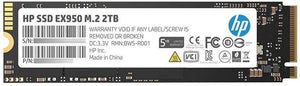 HP EX950 M.2 2TB PCIe 3.1 x4 NVMe 3D TLC NAND Internal SSD read/write speeds up to 3, 500 Mbps/ 2, 900 Mbps : 5MS24AA - JS Bazar