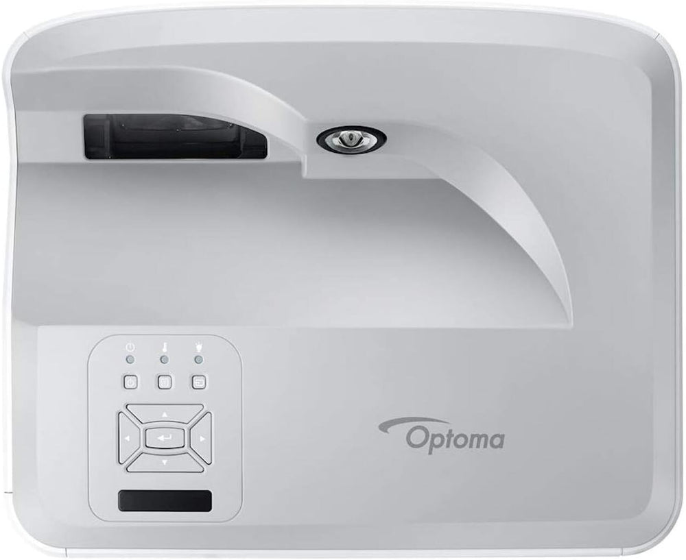 Optoma ZW400USTi Projector, DLP Technology, 4000 ANSI Lumens, WXGA Resolution, 16:9 Aspect Ratio, IP5X Dust Resistant - JS Bazar