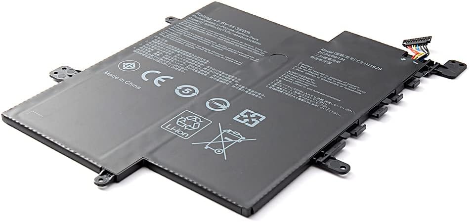 7.6V 38Wh C21N1629 2ICP4/59/134 Asus Laptop Battery for Asus Vivobook E203N E203MA E203MA-YS03 E203NA-1A Series Laptop Batteries JS Bazar
