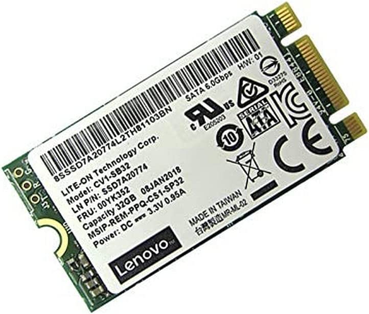 Lenovo ThinkSystem M.2 CV1 32GB SATA 6Gb Non-Hot-Swap SSD : 7N47A00129 Hard Drives JS Bazar