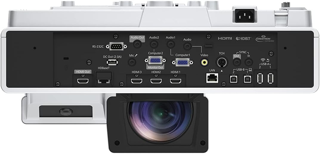 Epson EB-1485F1 Projector, 5000 Lumens, Resolution 1920x1080 Full HD, Throw Ratio 16:6, Laser Lamp-Free Ultra Short Throw Projectors JS Bazar