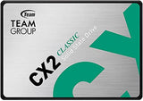 Team Group CX2 2.5" 1 TB SATA III 3D NAND Internal SSD, Read/Write Up to 540/490 MB/s : ‎T253X6001T0C101 Hard Drives JS Bazar