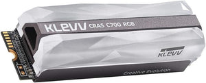 Klevv Cras C700 RGB 480GB Internal SSD, NVMe PCIe Gen3x4 Host Interface, M.2 2280 Form Factor : K480GM2SP0-C7R - JS Bazar