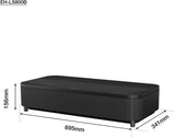 Epson EpiqVision 4K Pro-UHD 3LCD Projector with Android TV, 4000 Lumens, 20ms Input Lag Time, Up to 150” Screen Size, 20000H Lamp Life Projectors JS Bazar