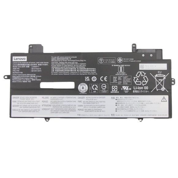 Lenovo Battery 4-cell, 57Wh, 15.44V, Li-ion, L20M4P71 SB10T83216 for ThinkPad X1 Carbon (Gen 9,10,11) | X1 Yoga (Gen 6,7,8) Laptop Battery Lenovo