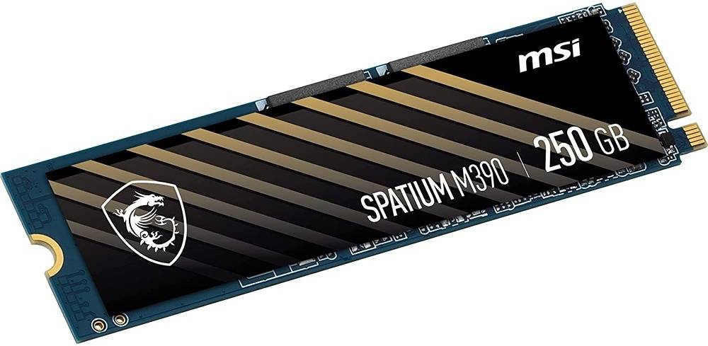 MSI Spatium M390 250GB PCIe M.2 2280 Internal Solid State Drive, PHISON E15T, Black : S78-4409PL0-P83 - JS Bazar