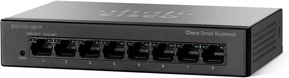 SG110D-08HP - Cisco Small Business 110 Series Unmanaged Switches