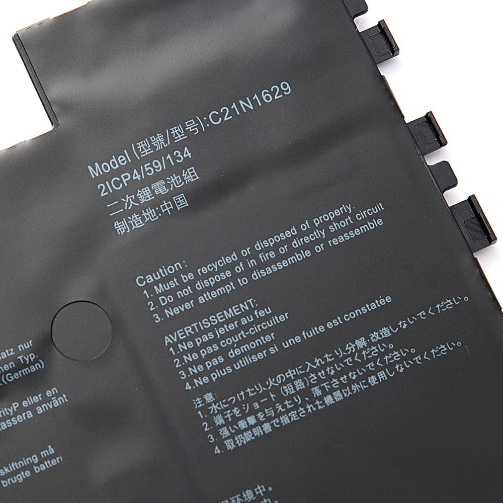 7.6V 38Wh C21N1629 2ICP4/59/134 Asus Laptop Battery for Asus Vivobook E203N E203MA E203MA-YS03 E203NA-1A Series Laptop Batteries JS Bazar