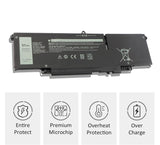 WW8N8 replacement Dell Laptop Battery for Dell Latitude 7440 7340 7640 57Wh 3-cell Long Life Cycle