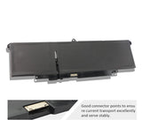 WW8N8 replacement Dell Laptop Battery for Dell Latitude 7440 7340 7640 57Wh 3-cell Long Life Cycle