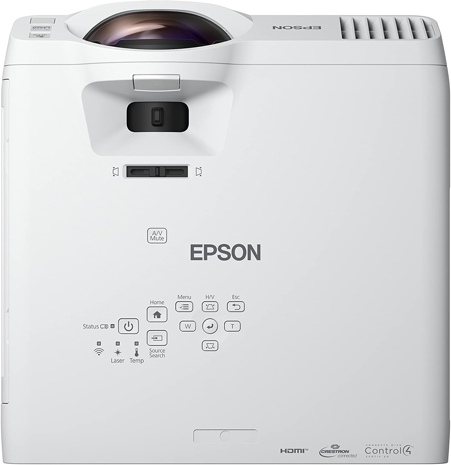 EPSON EB-L200SX Wireless XGA 3LCD Short-throw Laser Projector, 3600 Lumens, XGA Resolution Up to 112”, 20000 Hours Lamp Life Projectors JS Bazar