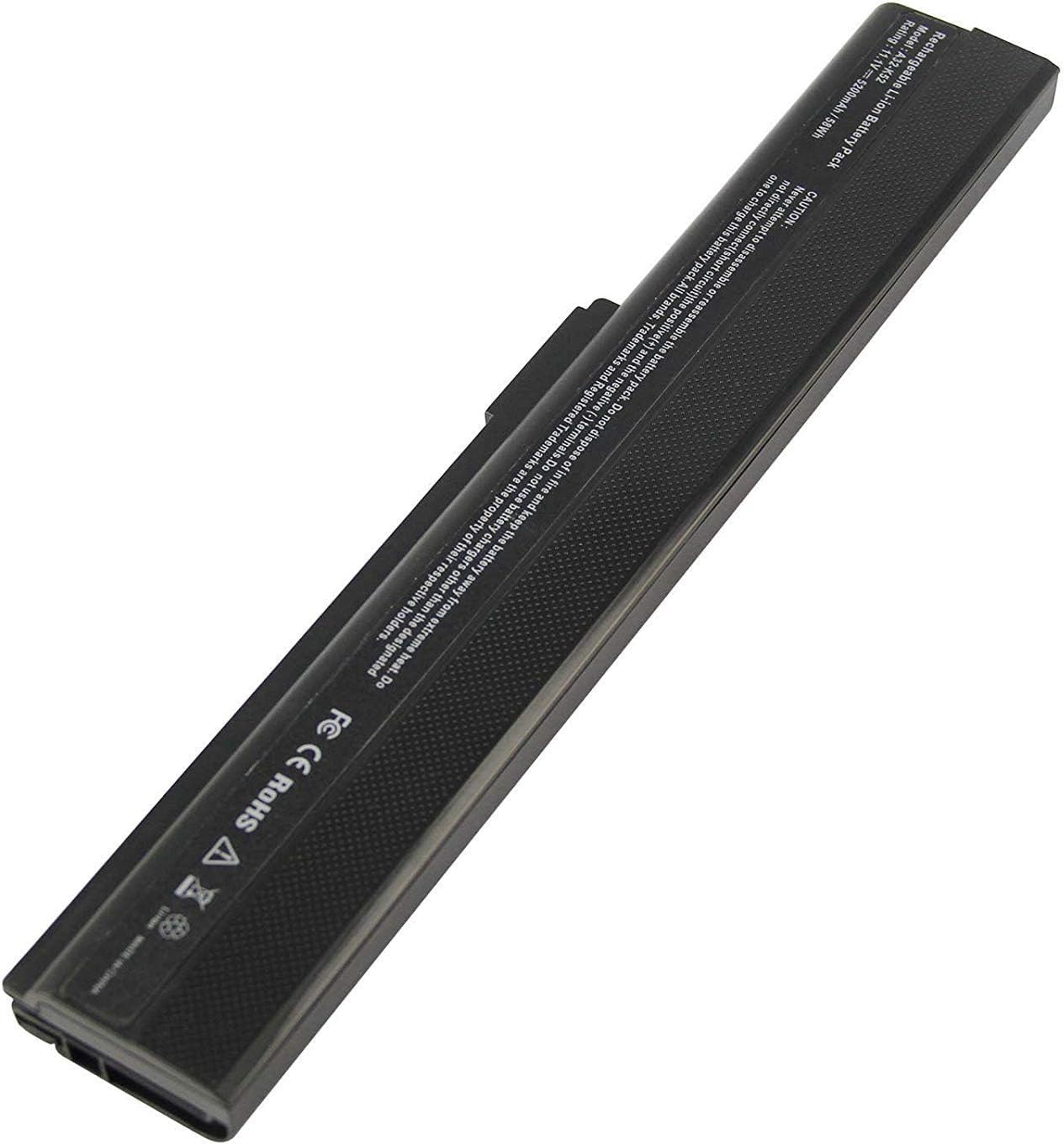 A32-K52 A42-K52 A31-K52 A41-K52 A41-B53 Laptop Battery for Asus K52F K52J A52F X52F K52 K42F X52J A52J A42J K52JC A40DE A40DR A40DY A40F 40F 40JB A40JC A40JK A40J A40JA A40JE(11.1V) Laptop Batteries JS Bazar