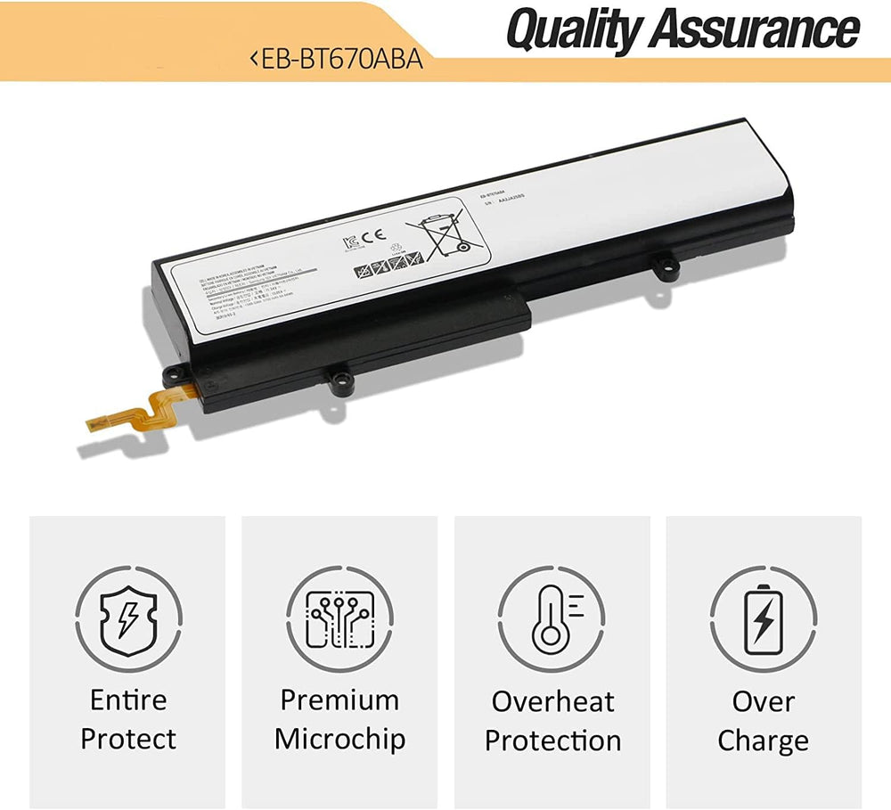 EB-BT670ABA EB-BT670ABE Laptop Battery for Samsung Galaxy View 18.4